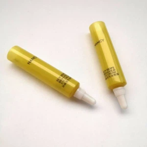 Tiwb Plastig Gwag Maint Mall Gyda Phecynnu Cosmetig Ffroenell