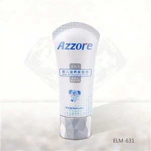 Tiwb Hirgrwn Cosmetig Gyda Gorchudd Rhombig Sliver