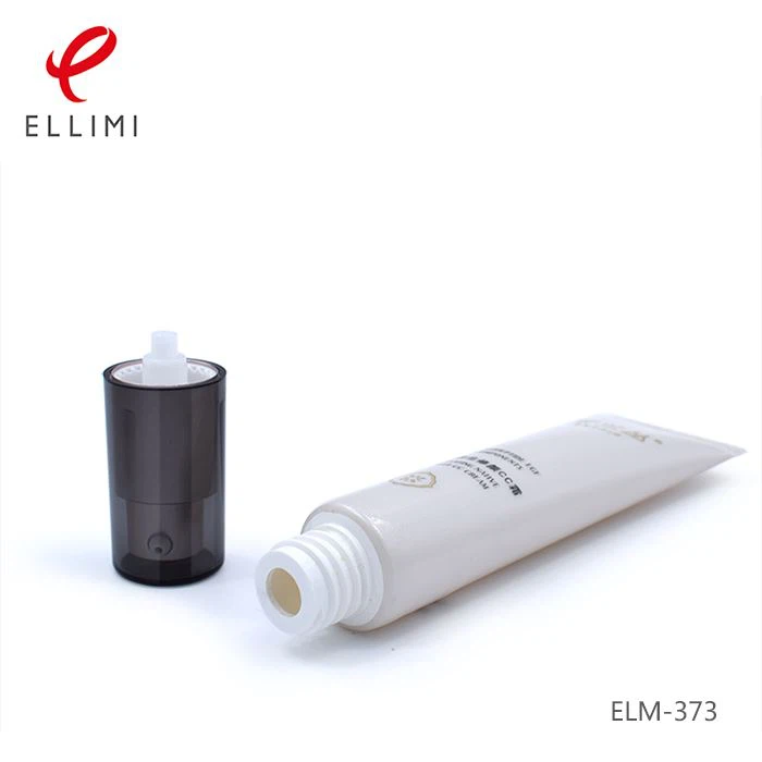 Plastic Tube For Cosmetic With Pump Cap